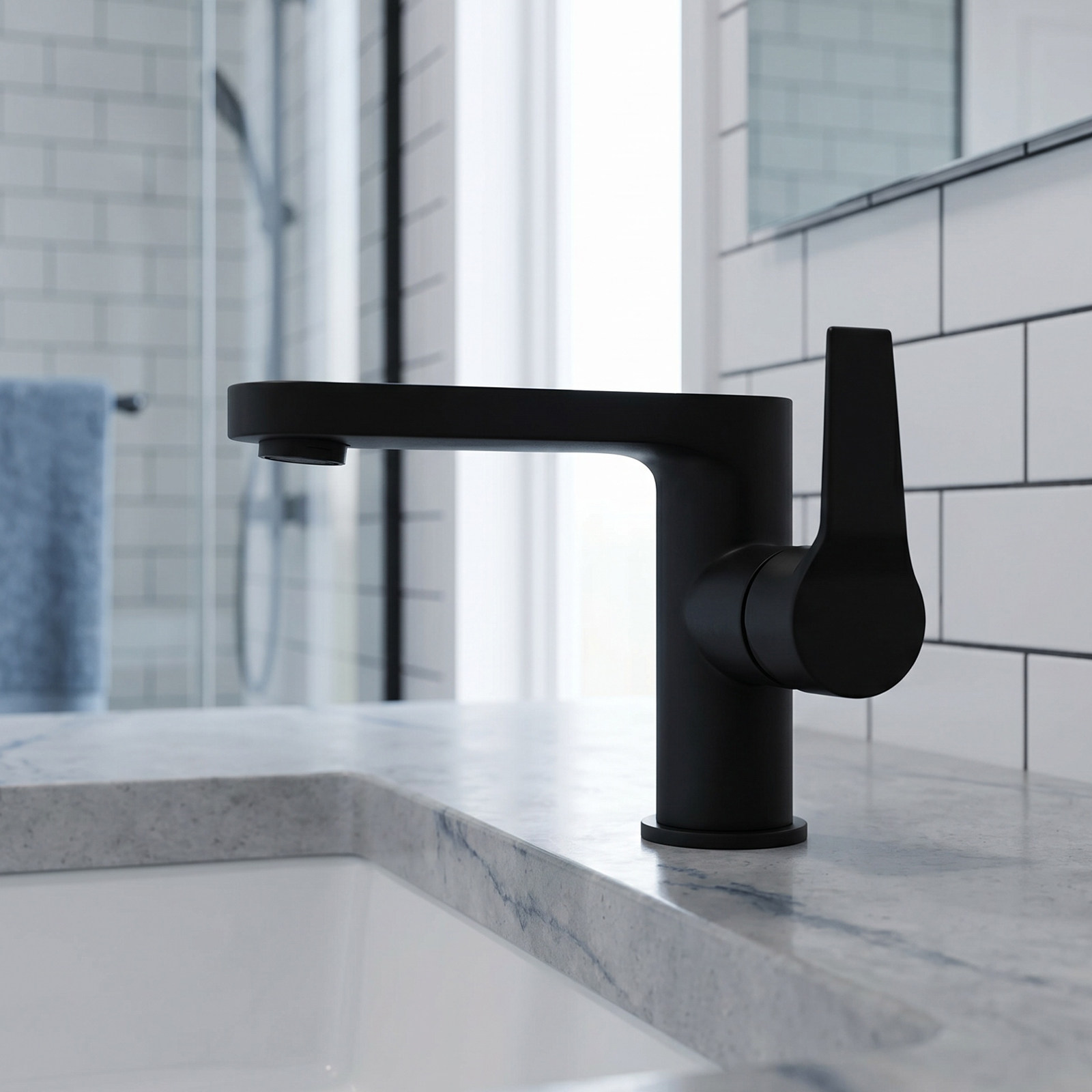 Basin Mixer Cartridge - Matte Black Sink Faucet Handle Replacement