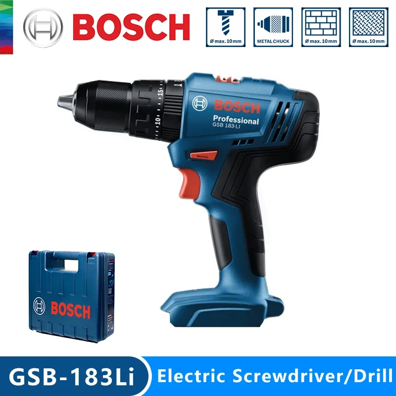 Bosch GSB 183-LI 18V Brushless - Bosch Drill Gsb 18V 评论和价格
