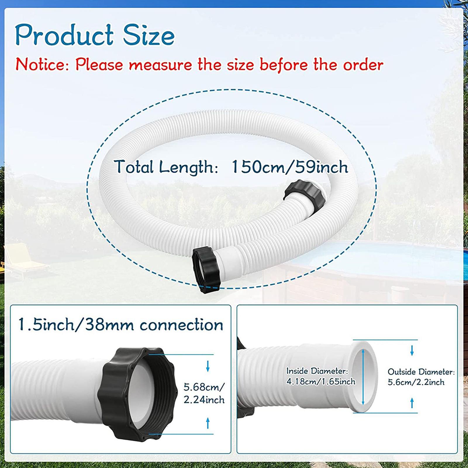 Pool Pump Hose Pool Filter Hos - Flexible Hose Braided 评论和价格