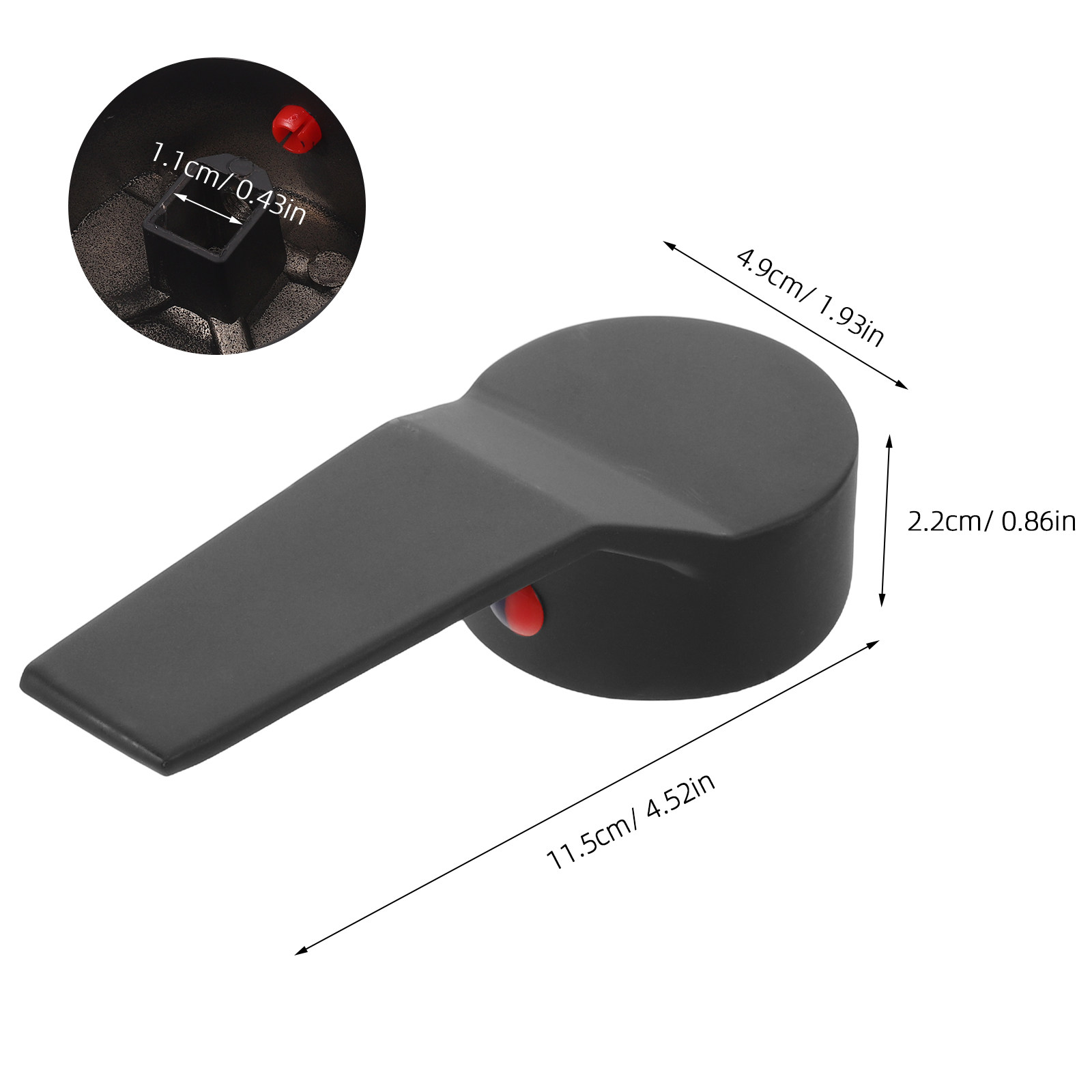 Matte Black Sink Faucet Handle - Basin Mixer Cartridge 评论和价格