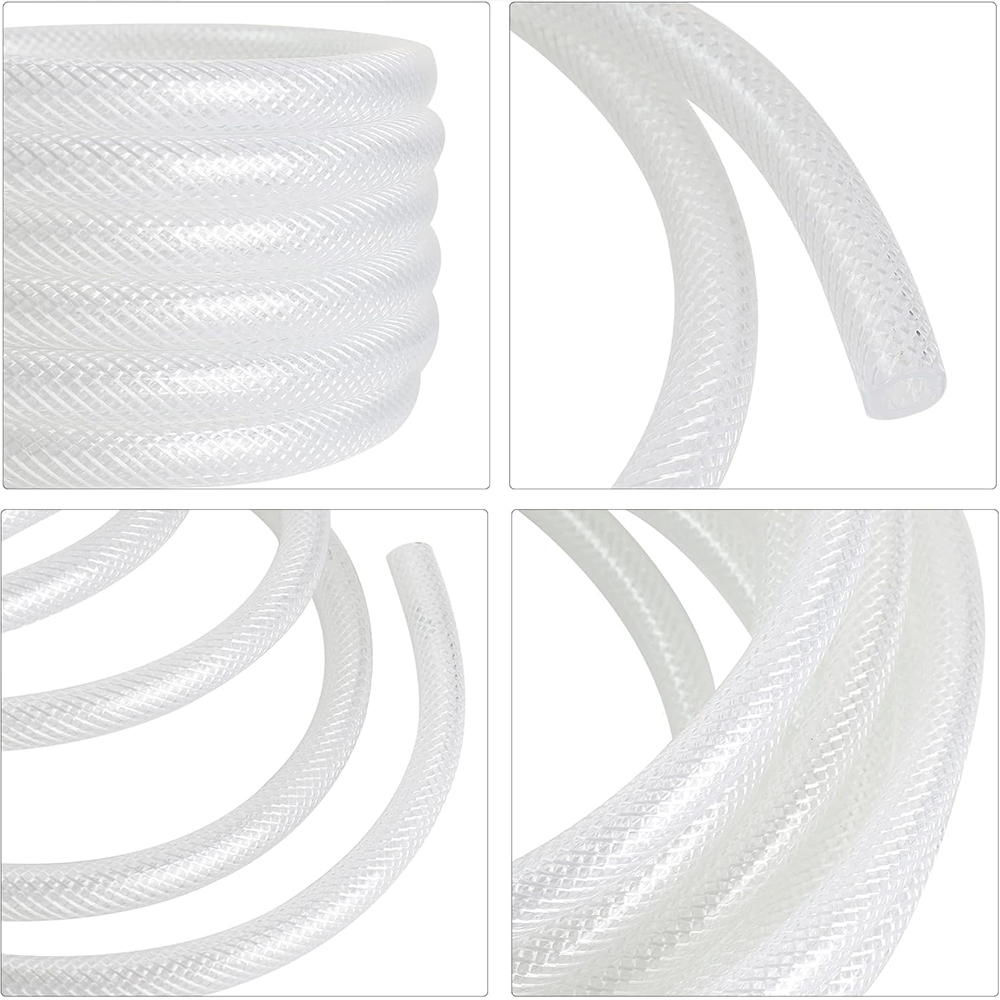 1M Braided Clear Flexible PVC  - Flexible Hose Braided 评论和价格