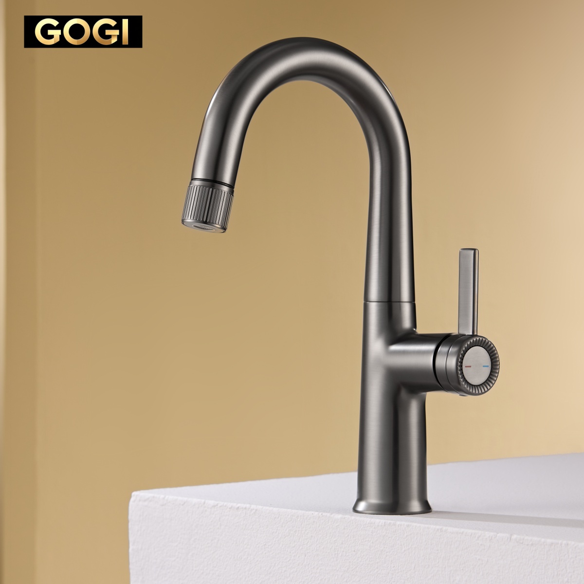 GOGI Solid Brass Gun Gray Pull - Basin Mixer Cartridge 评论和价格