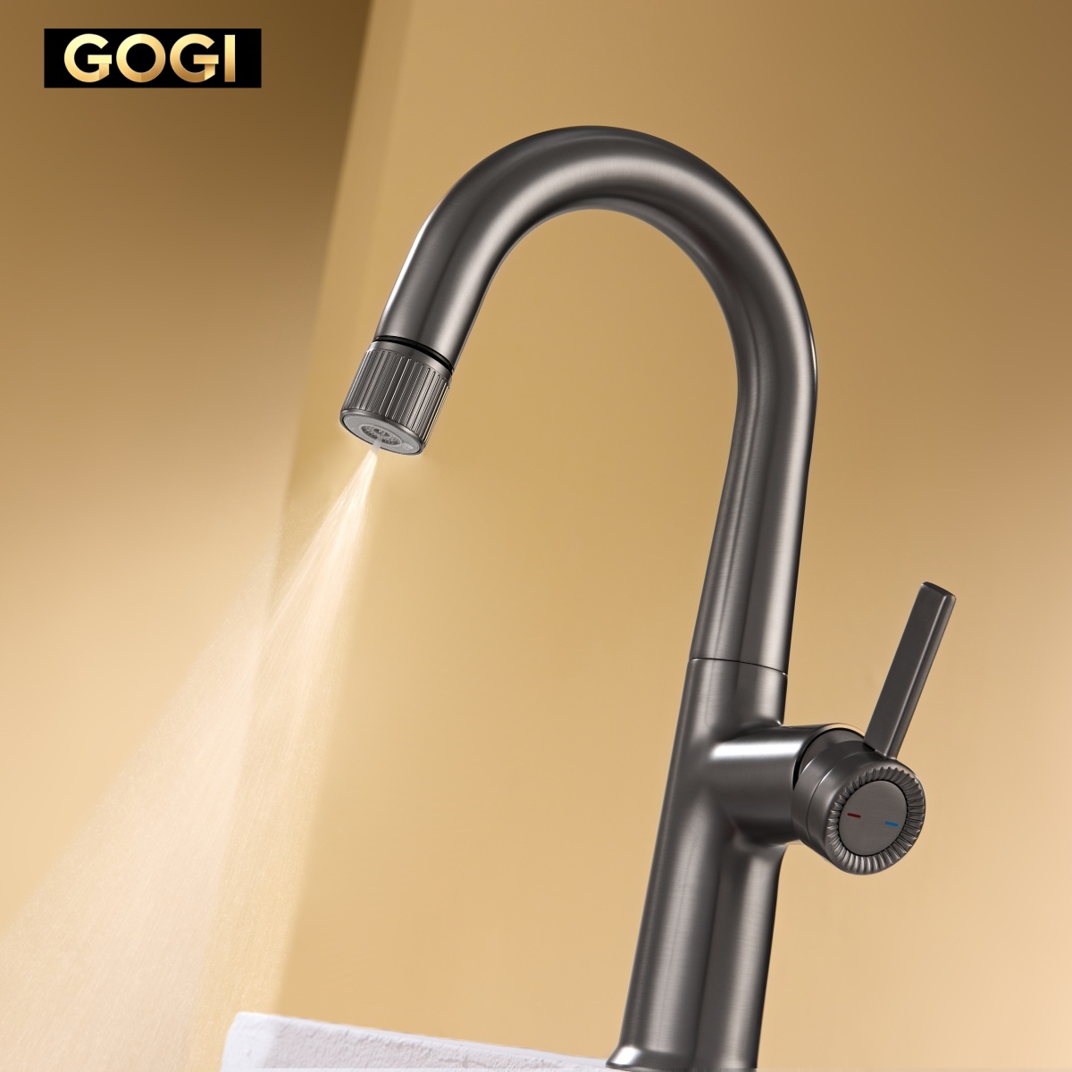 GOGI Solid Brass Gun Gray Pull - Basin Mixer Cartridge 评论和价格