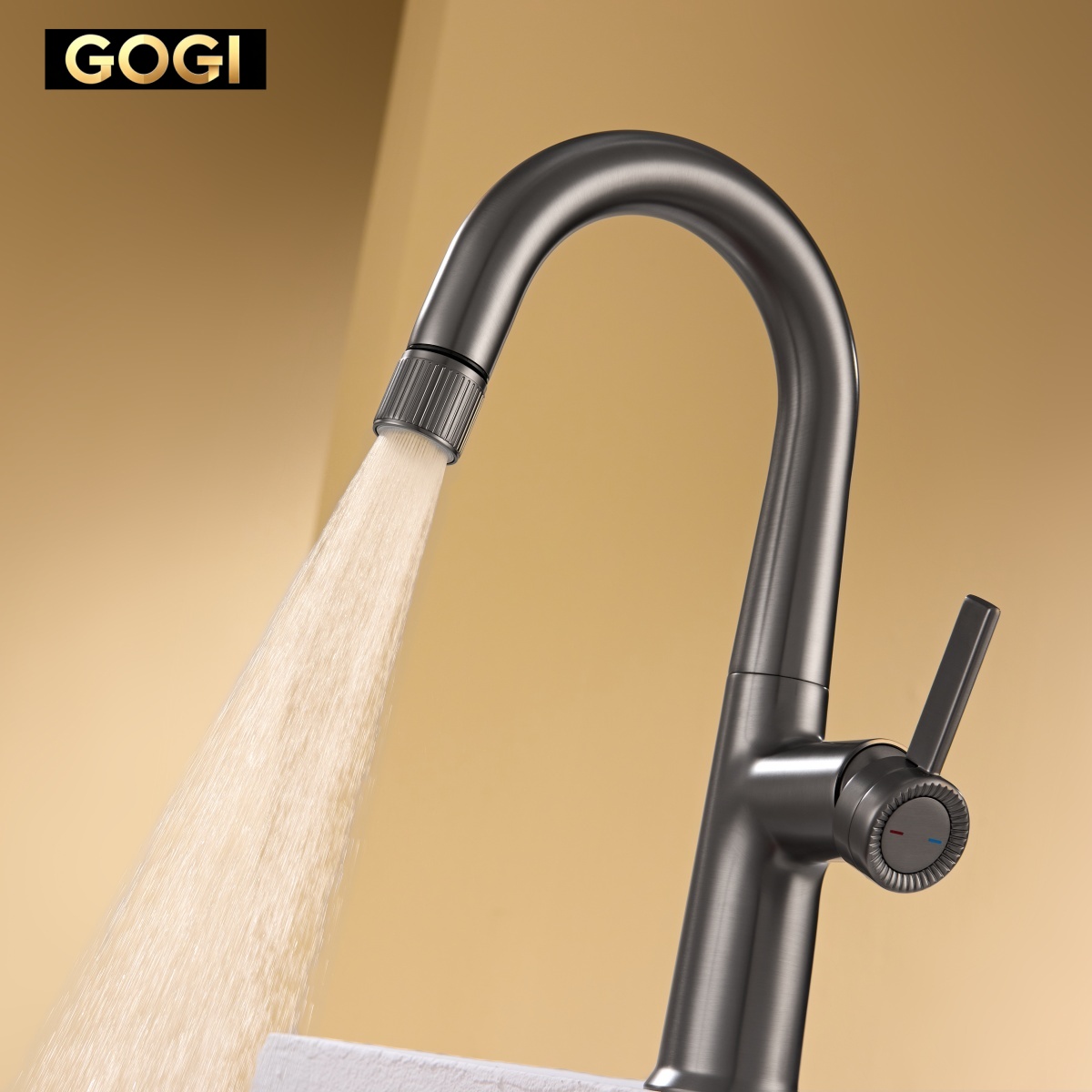 GOGI Solid Brass Gun Gray Pull - Basin Mixer Cartridge 评论和价格